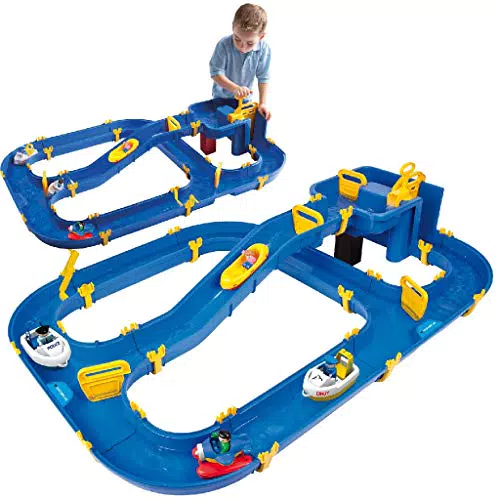 Big - Waterplay Niagara - Wasserbahn blau, 130 x 90 x 22cm große Bahn