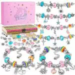 BIIB Geschenke für Mädchen, Schmuck Basteln Mädchen Bastelset Kinder Einschulung Mädchen Geschenke 5-13 Jahre