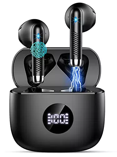 Bluetooth Kopfhörer, In Ear, Bluetooth 5.3, Kabellos mit HD Mikrofon