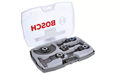 Bosch Professional 5 tlg. Starlock Carbide Tauchsägeblatt/Segmentsägeblatt Set