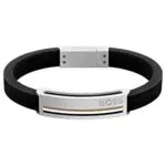 BOSS Jewelry Silikonarmband für Herren Kollektion SARKIS A - 1580364M