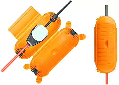 Brennenstuhl Safe-Box BIG IP44 / Schutzbox für Verlängerungskabel gelb