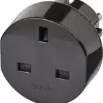 Brennenstuhl Reisestecker/Reiseadapter schwarz