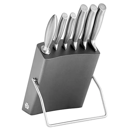 BSF Atlanta Messerblock 7-teilig, Holz, Rosfreier Stahl