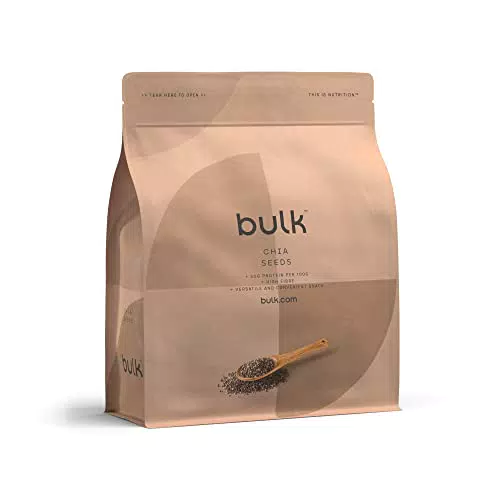 Bulk Chia Samen, 500 g, Verpackung Kann Variieren