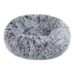 BVAGSS Hundebett Rund Katzenbett Hundekissen Plüsch Weich Warm Donut Haustierbett Waschbar Hundebett für Kleine und Mittelgroße Hunde Katzen XH062