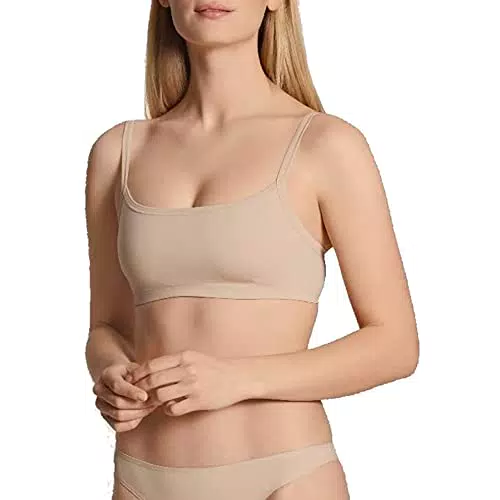 Calida Damen Eco Sense BH, Blickdicht, Rose Teint, 40-42