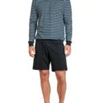 CALIDA Herren Relax Streamline Pyjamaset, azurit Blue