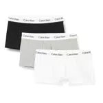 Calvin Klein Herren 3er-Pack Boxershorts Low Rise Trunk 3Pk mit Stretch