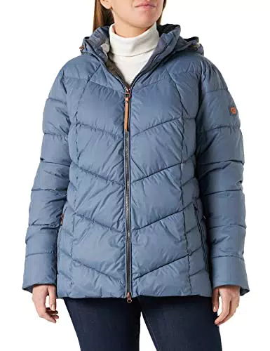 camel active Damen 320330/8R48 Jacket, Smoke Blue, 48