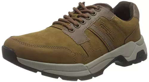 camel active Herren Cirrus Sneaker, Cognac
