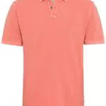 camel active Herren Piqué Poloshirt aus Reiner Baumwolle Hellrot Menswear-L