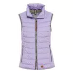 camel active leichte Steppweste ärmellos Damen Lila 42