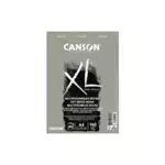 CANSON XL Sand Grain, graufarbiger Zeichenblock mit sandpapierartiger Oberfläche