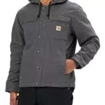 Carhartt Herren Relaxed Fit Washed Duck Sherpa-Lined Arbeitsjacke