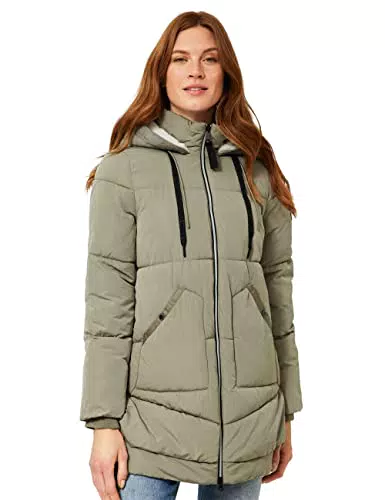 Cecil Damen B100736 Wintermantel, Natural Khaki, XXL