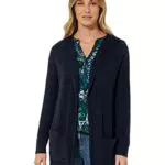 CECIL Damen B253431 Longcardigan, deep Blue, XS