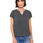 Cecil Damen Bluse mit Tunikabändchen