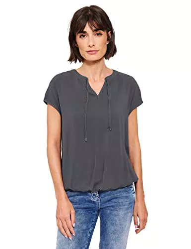 Cecil Damen Bluse mit Tunikabändchen