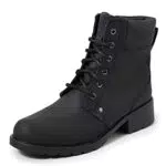Clarks Damen Orinoco Spice Kurzschaft Stiefel, Schwarzes Leder