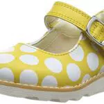 Clarks Mädchen Crown Jump T Schuhe, Gelb Yellow Interest