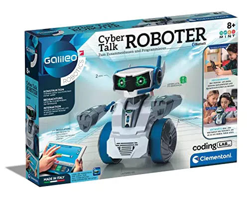 Clementoni Galileo Robotics Cyber Talk Roboter, Robotik für kleine Ingenieure
