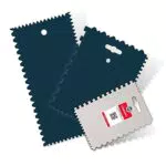 COMENSAL Kunststoff Zahnspachtel Set - Kunststoffpachtel Set - Handwerkzeug - zum Auftragen von Kleber - aus Kunststoff - Made in EU