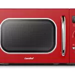 Comfee CMSRO 20 di rd Retro-Mikrowelle mit 8 Automatikmenüs