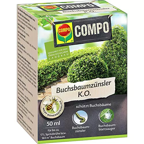COMPO Buchsbaumzünsler K.O., Insektizid, Bekämpfung von Schädlingen an Buchsbäumen