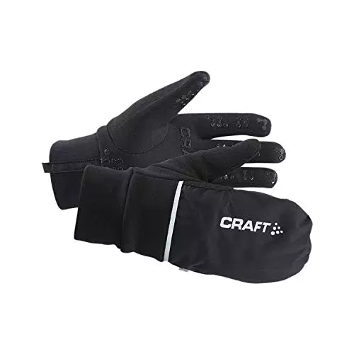 Craft Hybrid Weather Gloves, 2-in-1 Fahrradhandschuh Herren & Damen
