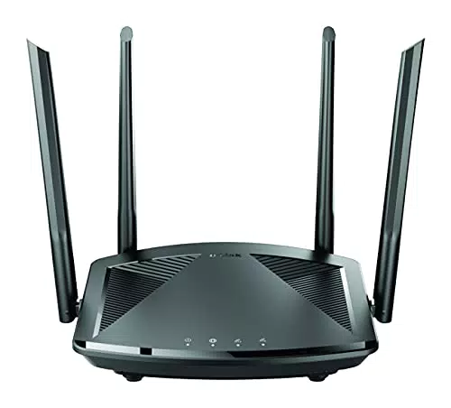 D-Link DIR-X1550 AX1500 EXO WI-Fi 6 Router, schwarz