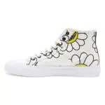 DC Shoes Damen Manual Sneaker, White/Black/Flower