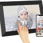 Digitaler Bilderrahmen, WiFi digitaler fotorahmen mit TF Speicher