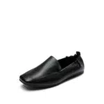 DREAM PAIRS Damen Ballerinas Schuhe Geschlossene Klassische Flache Ballerinas Damen Elegant SCHWARZ 39 SDFA2357W-E