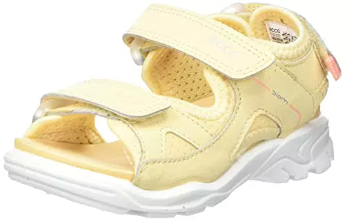 ECCO Mädchen Biom Raft Flat Sandal, Straw