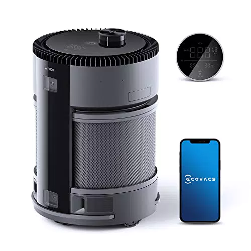 ECOVACS AIRBOT Z1 WiFi-Luftreiniger-Roboter mit H13-HEPA-Filter
