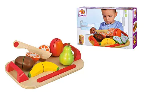 Eichhorn 100003721 - Schneidebrett mit Früchten, 26x16