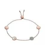 Emporio Armani Armband Für Frauen, 16 Cm Rose Gold Edelstahlarmband