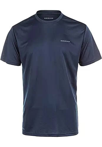 Endurance Herren Vernon Performance T Shirt, 2101 Dark Sapphire