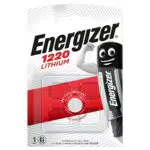 Energizer Lithium 3V CR 1220 Knopfzelle, Silber 1er Blister