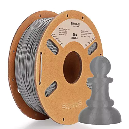 ERYONE TPU Filament 1.75mm, 3D Drucker Filament TPU 1kg 1 Spool