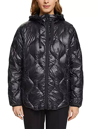 ESPRIT Damen 013ee1g370 Jacke, 001/BLACK, M