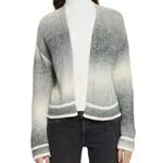 ESPRIT Damen 092ee1i307 Strickjacke, Gun Metal, S EU