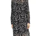 ESPRIT Damen 102EO1E310 Kleid, 004/BLACK 4, 36