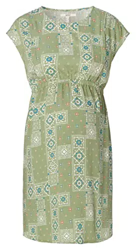 ESPRIT Maternity Damen Dress Woven Nursing Short Sleeve Allover Print Kleid