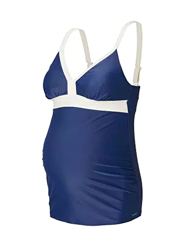ESPRIT Maternity Damen Tankini Oberteil, Dark Blue - 405
