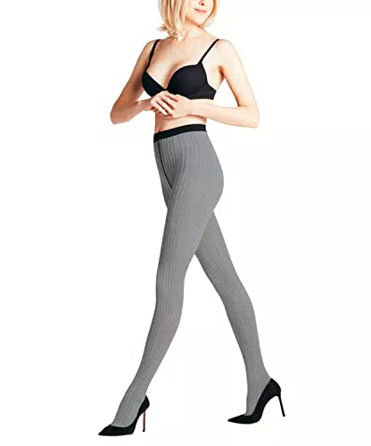 FALKE Damen Haziness W TI Strumpfhose, Grau, L