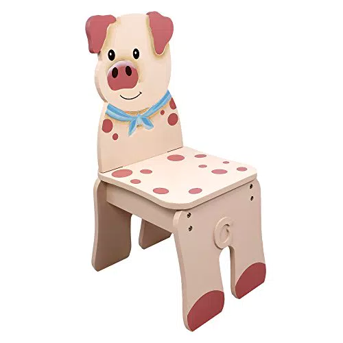 Fantasy Fields Kids Kinder Holzstuhl Ferkel TD-11324A2-P