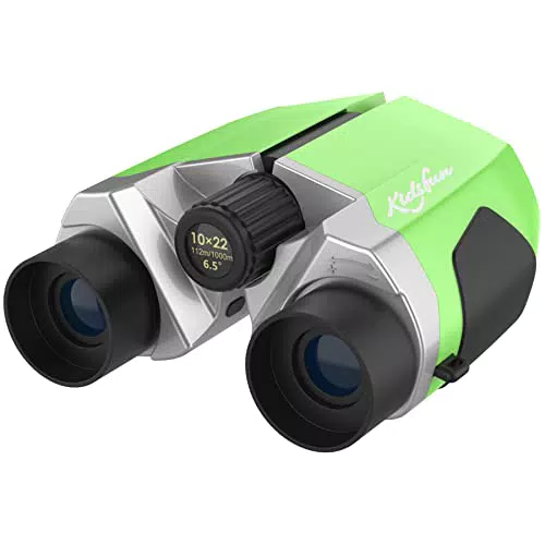 Fernglas für Kinder 10×22 HD Feldstecher, Ferngläser für Jungen und Mädchen ab 4 Jahre Geschenke