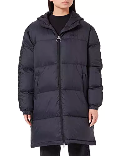 FILA Damen BERISLAV Long Padded Coat Jacket, Moonless Night